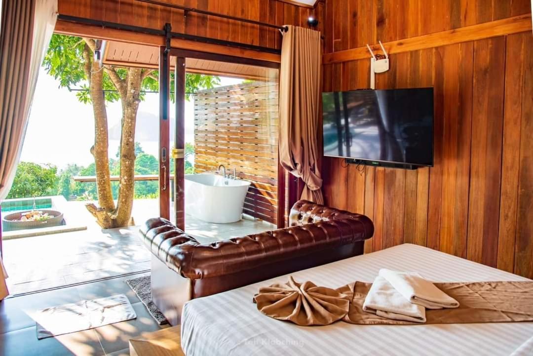 เขาทองพูลวิลล่ากระบี่ Khaotong Pool Villa Krabi Ban Nai Sa Екстер'єр фото