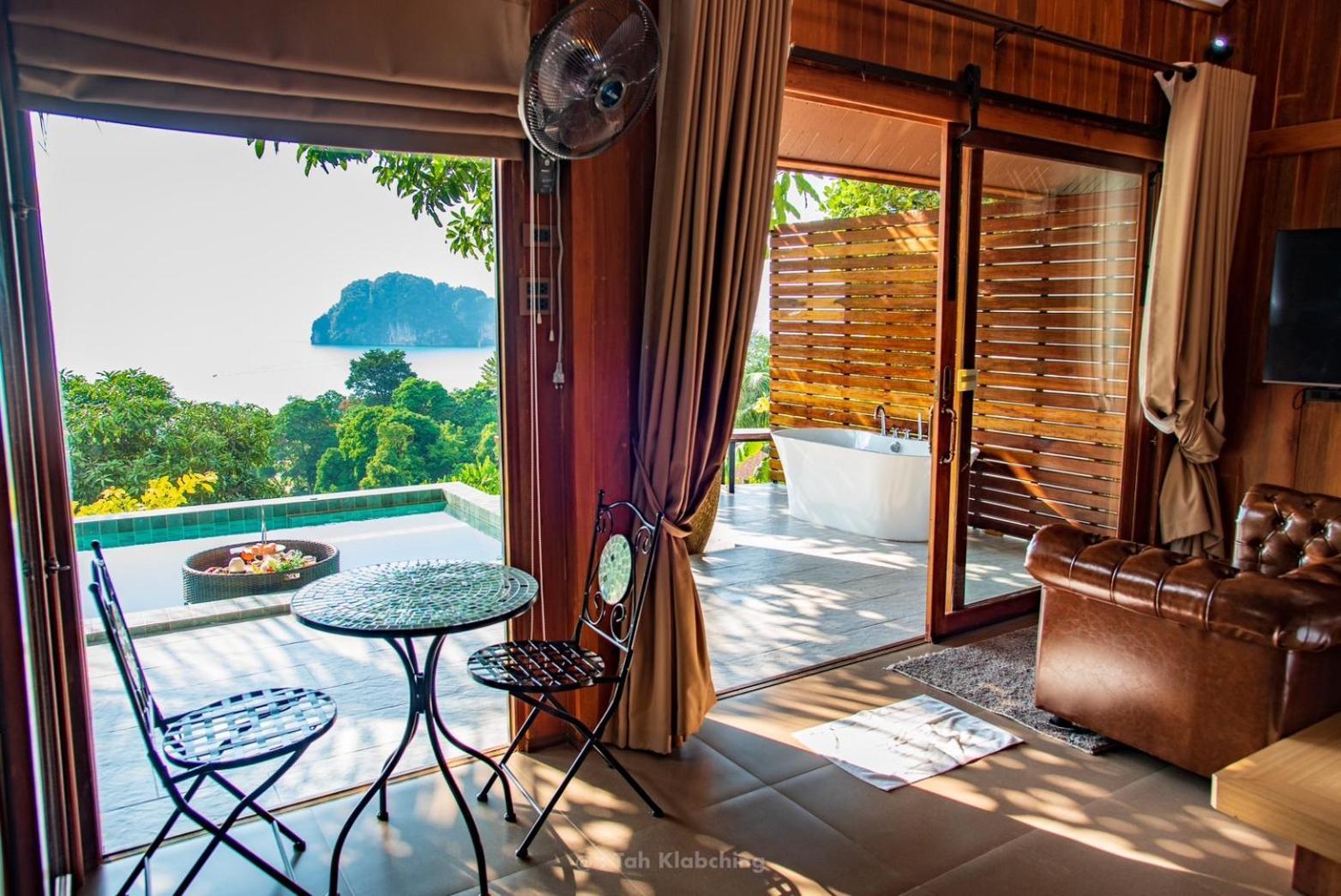 เขาทองพูลวิลล่ากระบี่ Khaotong Pool Villa Krabi Ban Nai Sa Екстер'єр фото