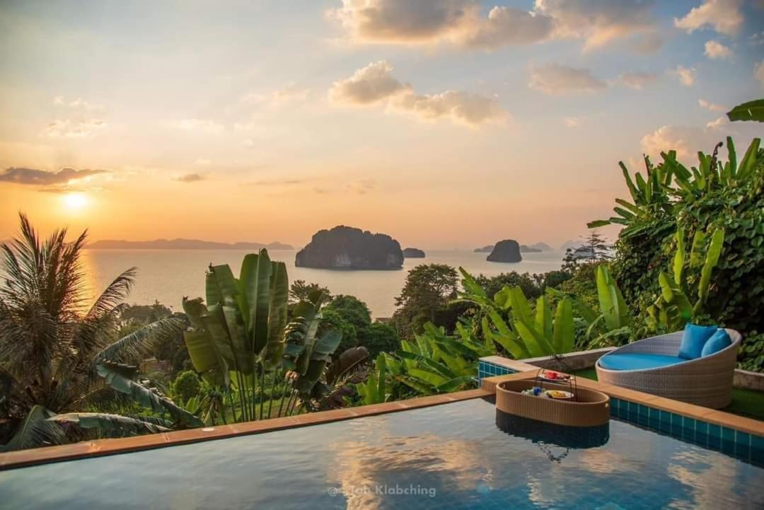 เขาทองพูลวิลล่ากระบี่ Khaotong Pool Villa Krabi Ban Nai Sa Екстер'єр фото