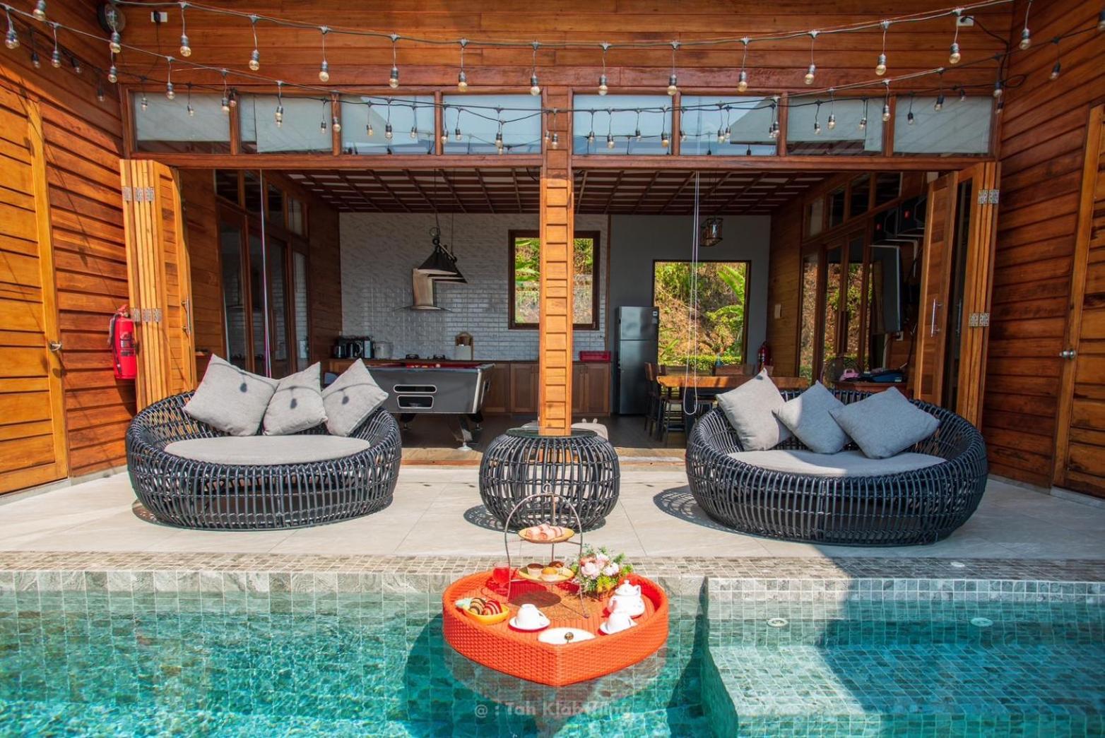 เขาทองพูลวิลล่ากระบี่ Khaotong Pool Villa Krabi Ban Nai Sa Екстер'єр фото