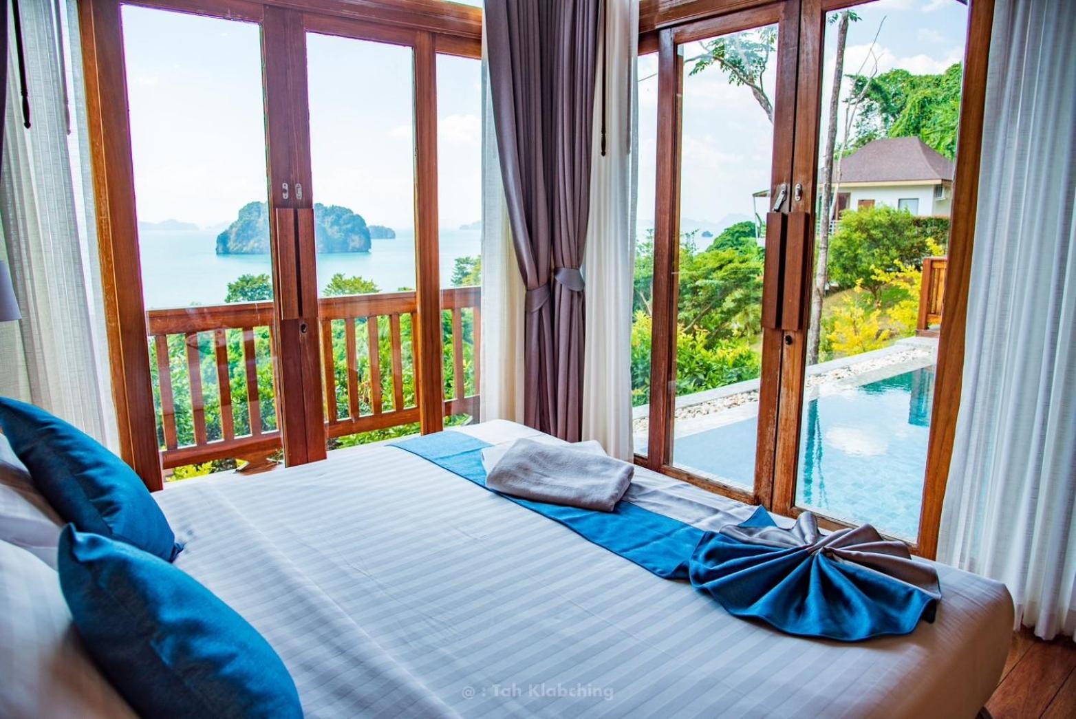 เขาทองพูลวิลล่ากระบี่ Khaotong Pool Villa Krabi Ban Nai Sa Екстер'єр фото