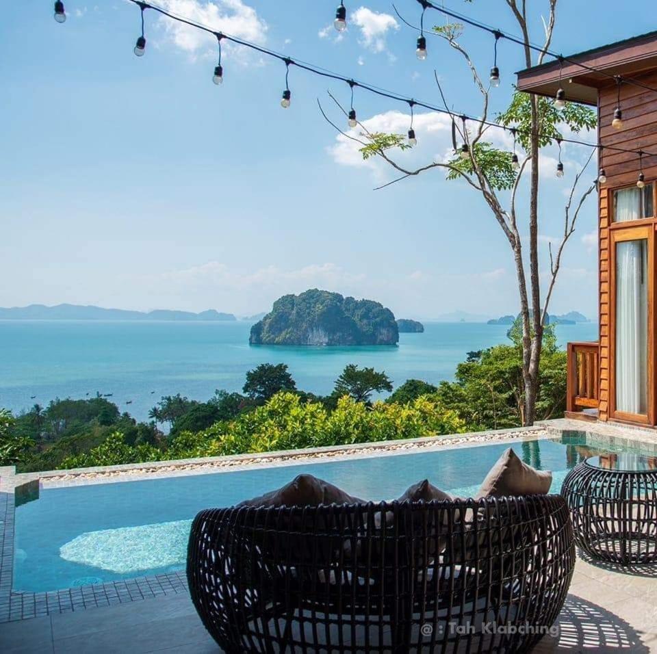 เขาทองพูลวิลล่ากระบี่ Khaotong Pool Villa Krabi Ban Nai Sa Екстер'єр фото