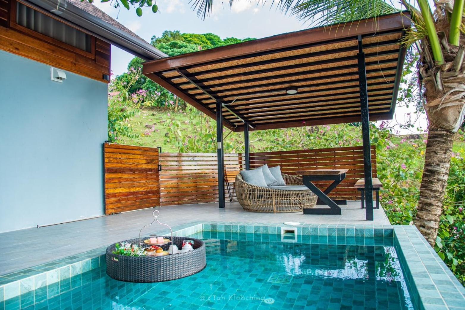 เขาทองพูลวิลล่ากระบี่ Khaotong Pool Villa Krabi Ban Nai Sa Екстер'єр фото